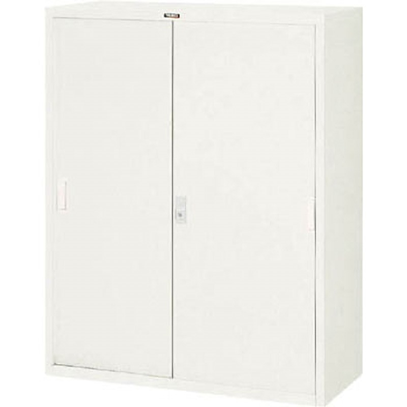 FS40G11 スチール引違書庫880×400×1110 TRUSCO ネオグレー色 上置き・下置き両用 完成品