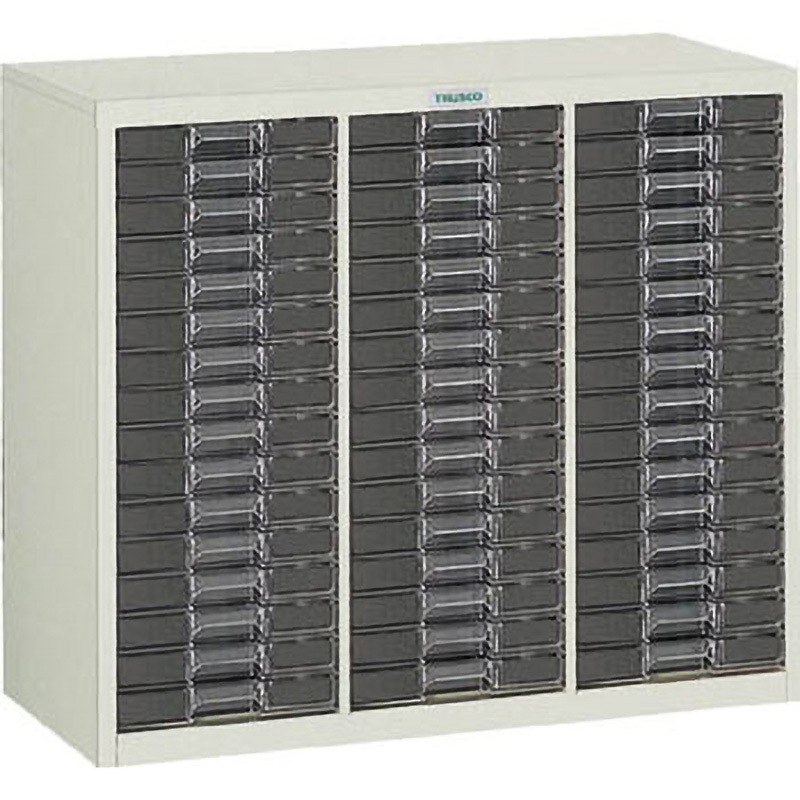 LB3C16 カタログケース 浅型 TRUSCO 引出し組合せ(B4)浅型3列 16段 間口885mm奥行400mm高さ700mm