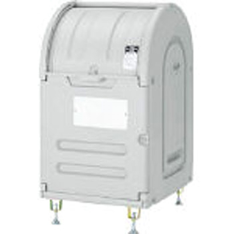 300A ステーションボックス300L アジャスター仕様 Aron(アロン化成) ウォームグレー色 集積保管庫