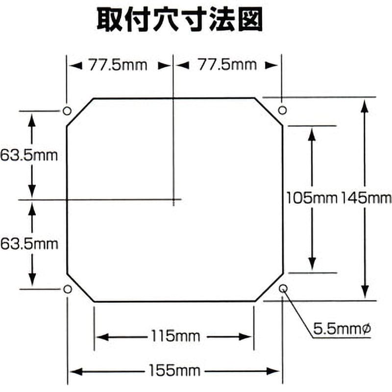 525721 角型フラッシュテールランプ大型(単体) JET INOUE