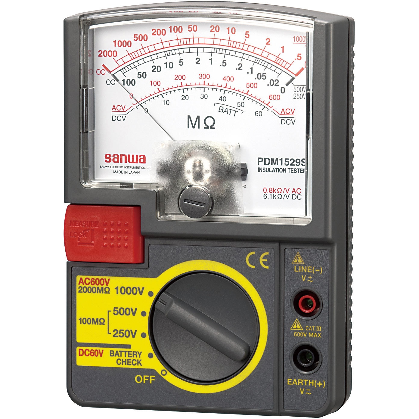PDM1529S(校正書・トレーサビリティ体系図・試験成績書付) 3レンジ