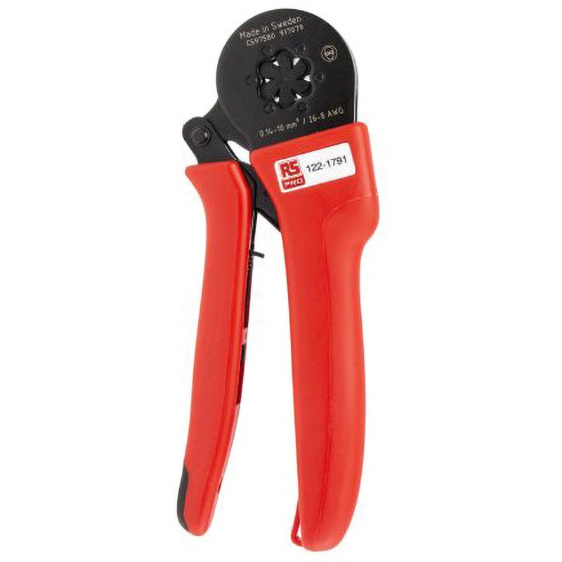 122-1791 Crimp tool 26-8 AWG hexagon profile RS PRO 1個 122-1791