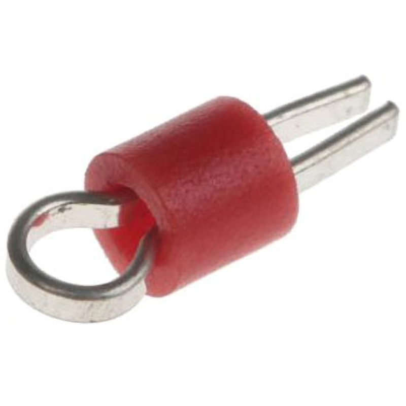 262-2185 RS Pro， チェック端子， リン酸銅， 赤 RS PRO 1袋(100個) 262-2185