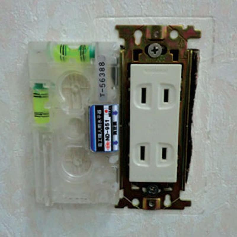 ND-951 電工取付枠レベル 1個 アカツキ製作所(KOD) 【通販