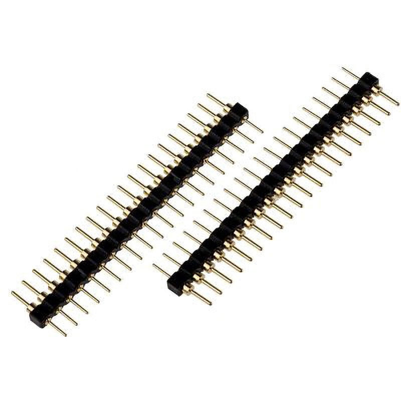 655-2872 RS Pro ピンヘッダ， 20極， 1列， ストレート， 電線対基板 2.54mm SIBシリーズ RS PRO 1袋(20個) 655-2872