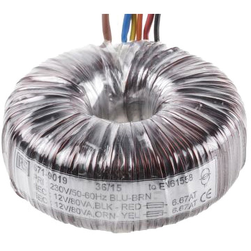 671-9019 RS Pro トロイダルトランス，1次：230V ac，2次：2 x 12V ac，電力：160VA 1個 RS PRO 【通販モノタロウ】