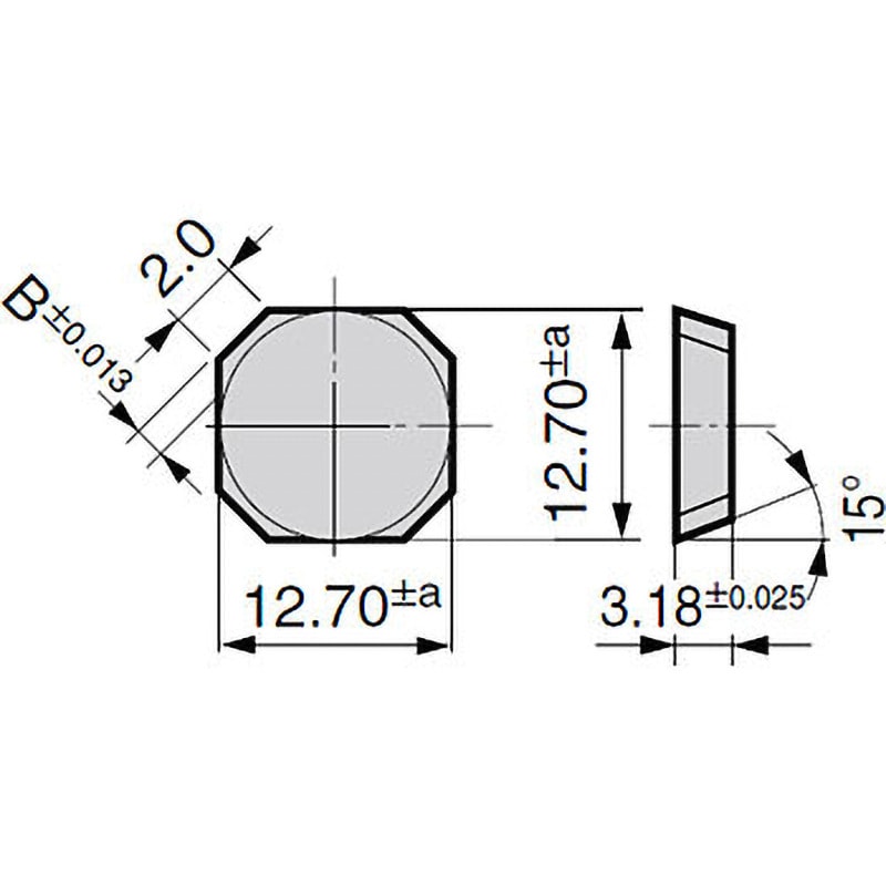 SDEX42MT T1500A チップ SDEX 住友電工ハードメタル 逃げ角15度
