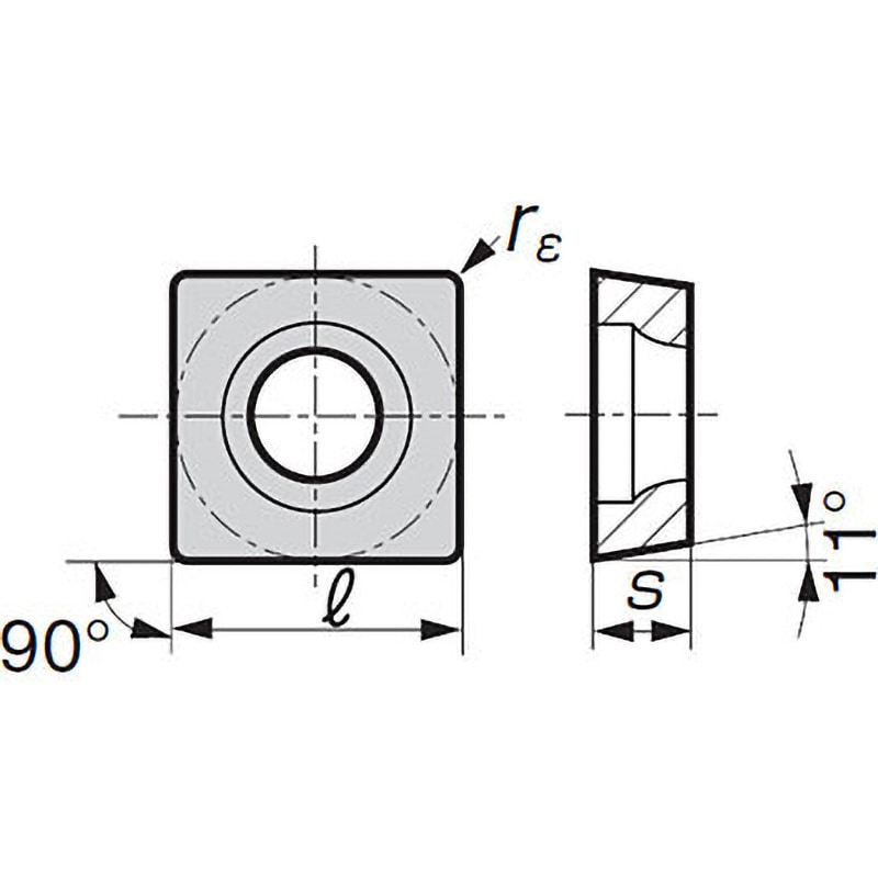 住友電工 チップ T1500A TGAR3-T23 1箱 10個入 TGAR3T23T1500A (67-0058-53) TGAR3033E T1500A チップ TGAR 住友電工ハードメタル 正三角形 1箱(10