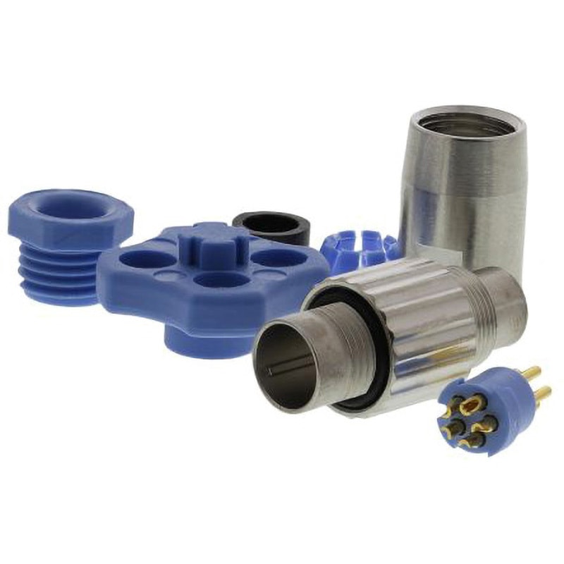 2-1437719-1 TE Connectivity 丸形コネクタ TRIAD 01シリーズ， 5極 オス TE Connectivity Japan(旧:TYCOELECTRONICS(タイコエレクトロニクス)) 1個 2-1437719-1