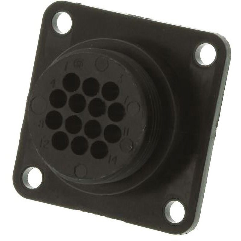 206043-1 TE Connectivity ハウジング Series 1シリーズ， 接触