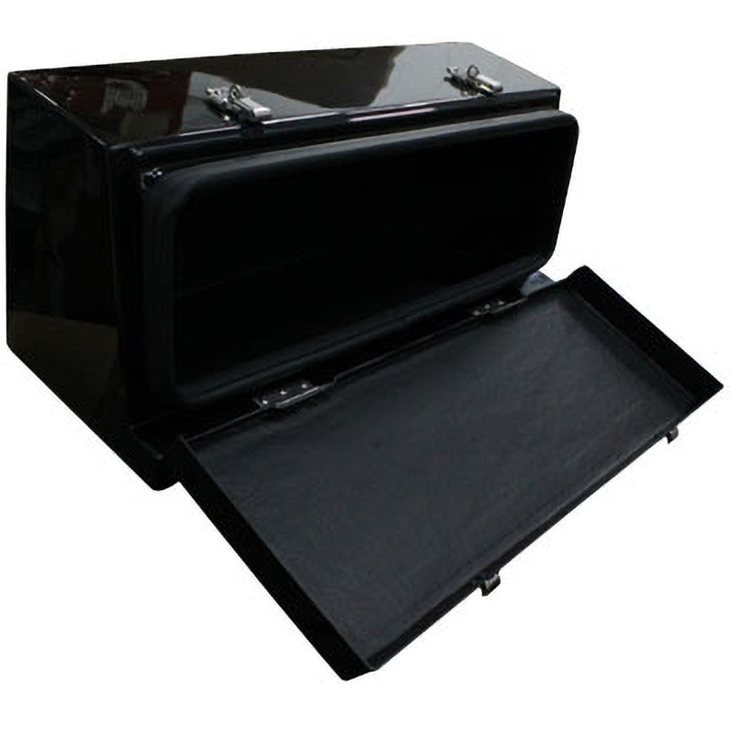 公式】パーマンショップ-工具箱 樹脂製FRP 巾750×高さ450mm 黒