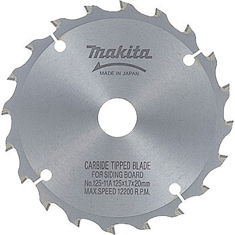 A-20270 チップソー マキタ 窯業系サイディング用 外径125mm内径20mm A