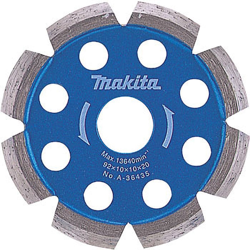 A-36435 ダイヤ92V溝型 マキタ コンクリート用 内径20mm  A-36435