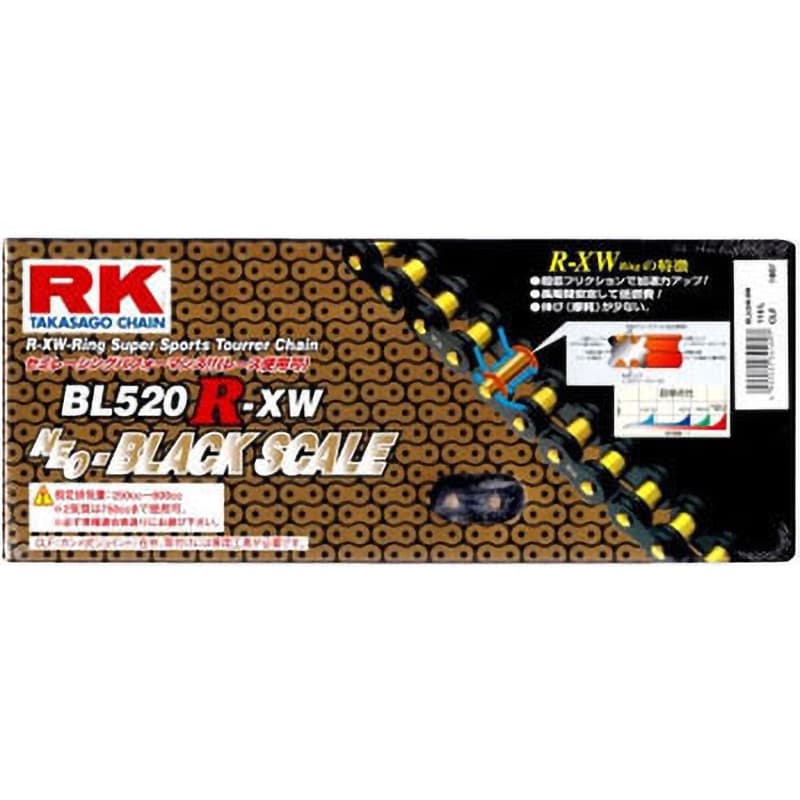 特注品RK　 BL520X-XW-120L チェ－ン ブラック　520-120　黒　ブラック チェーン、ベルト