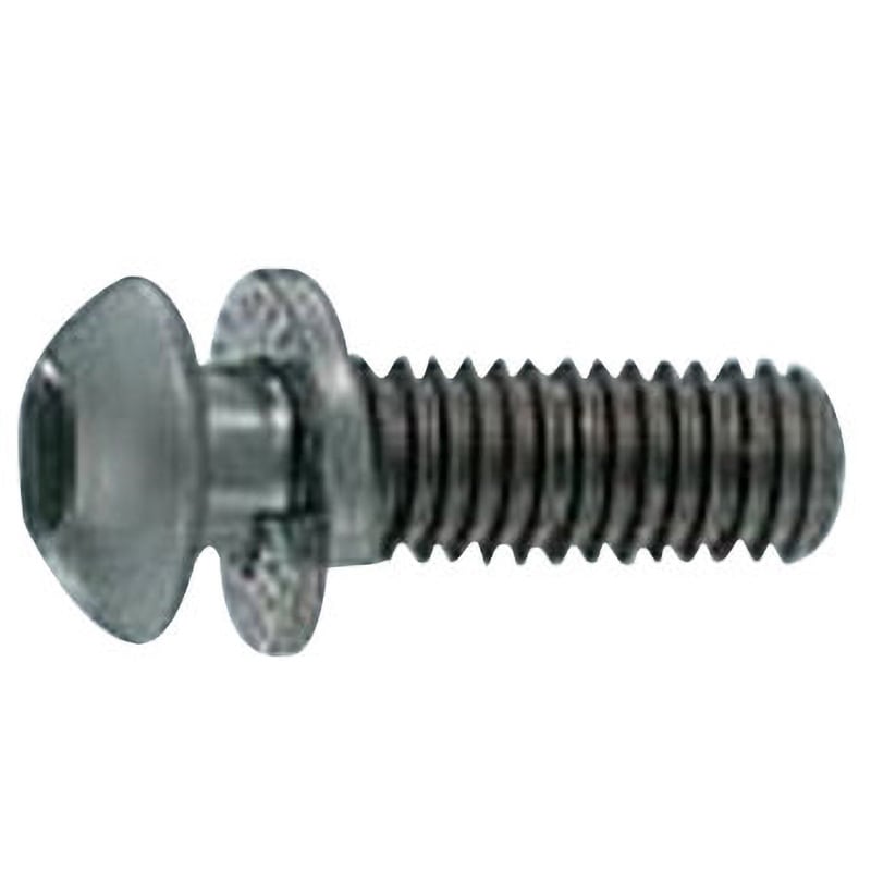 6×15 WAボタン GSタイプ (SCM435/亜鉛黒)(小箱) 日産ネジ 呼びM6長さ15mm 1箱(400個)