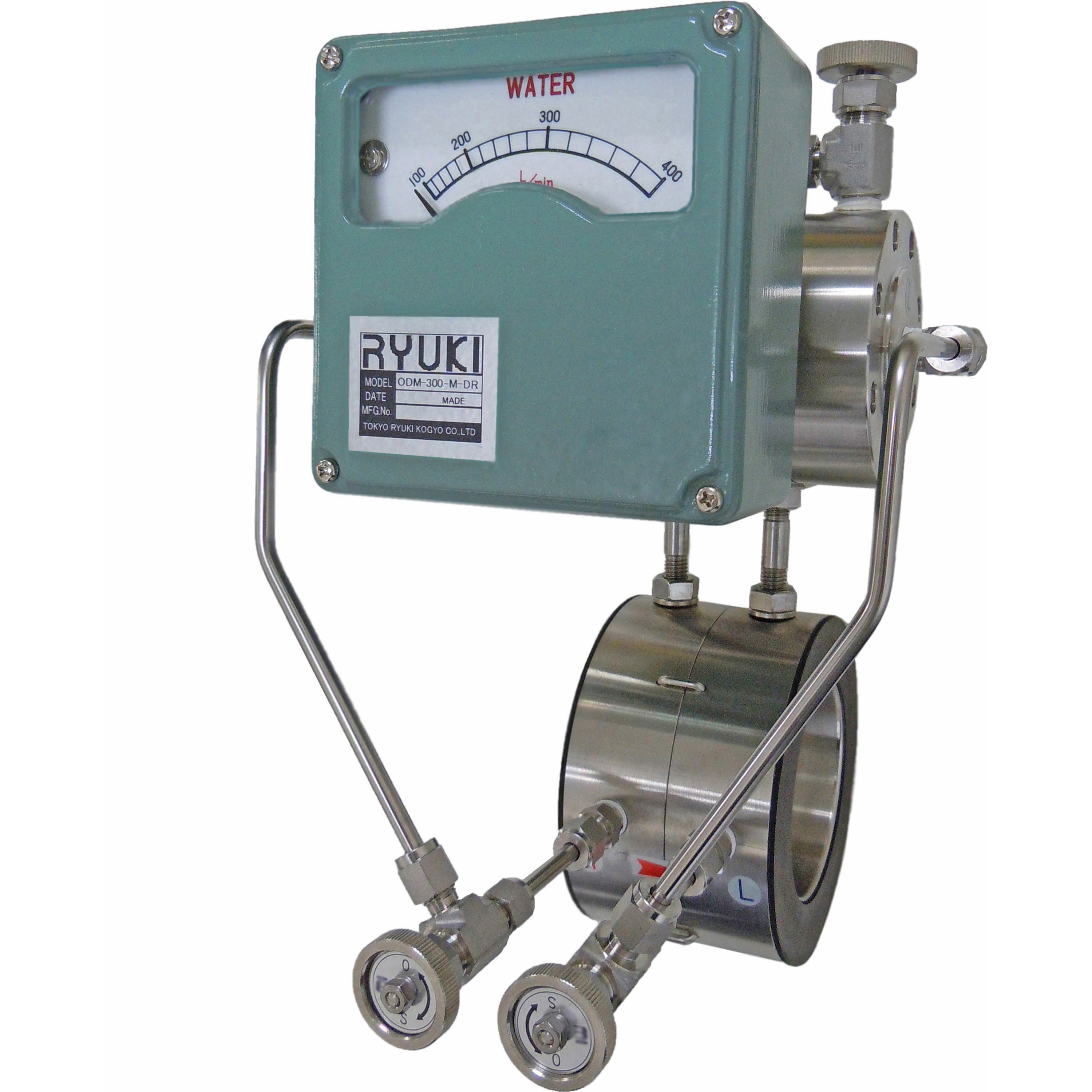 ODM-300-M-DR-10K-80A-800L/min-SUS304-9 流量計(差圧式) 水用 