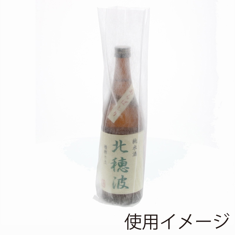 4合用 白 酒瓶袋 1束(100枚) シモジマ 【通販モノタロウ】