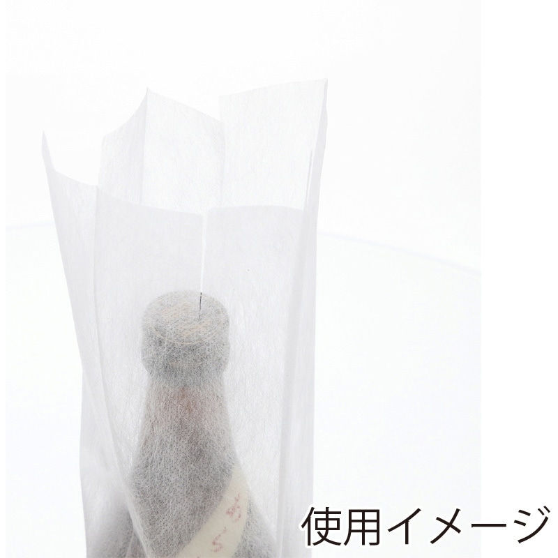 4合用 白 酒瓶袋 1束(100枚) シモジマ 【通販モノタロウ】