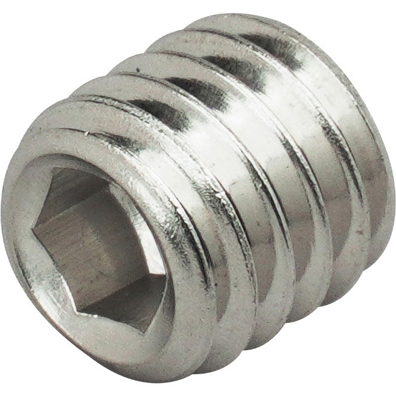6×6 六角穴付止めねじ 平先 (SUS316L) 大阪魂 呼びM6長さ6mm 1パック(3