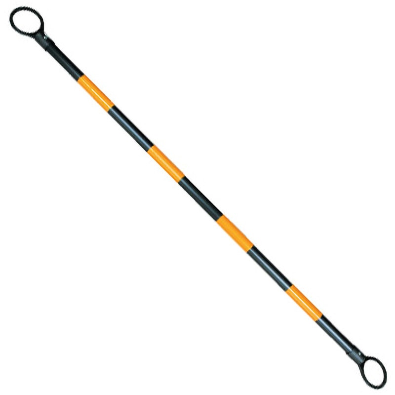 WCB3415BYD Wコーン専用コーンバー 1.5m 黄黒 大リング 1本 安全興業 【通販モノタロウ】