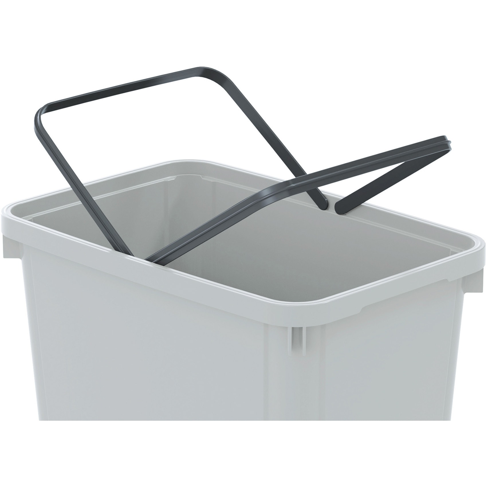 DS-220-804-5 エコン ダストボックス#45 角型 本体 テラモト グレー色