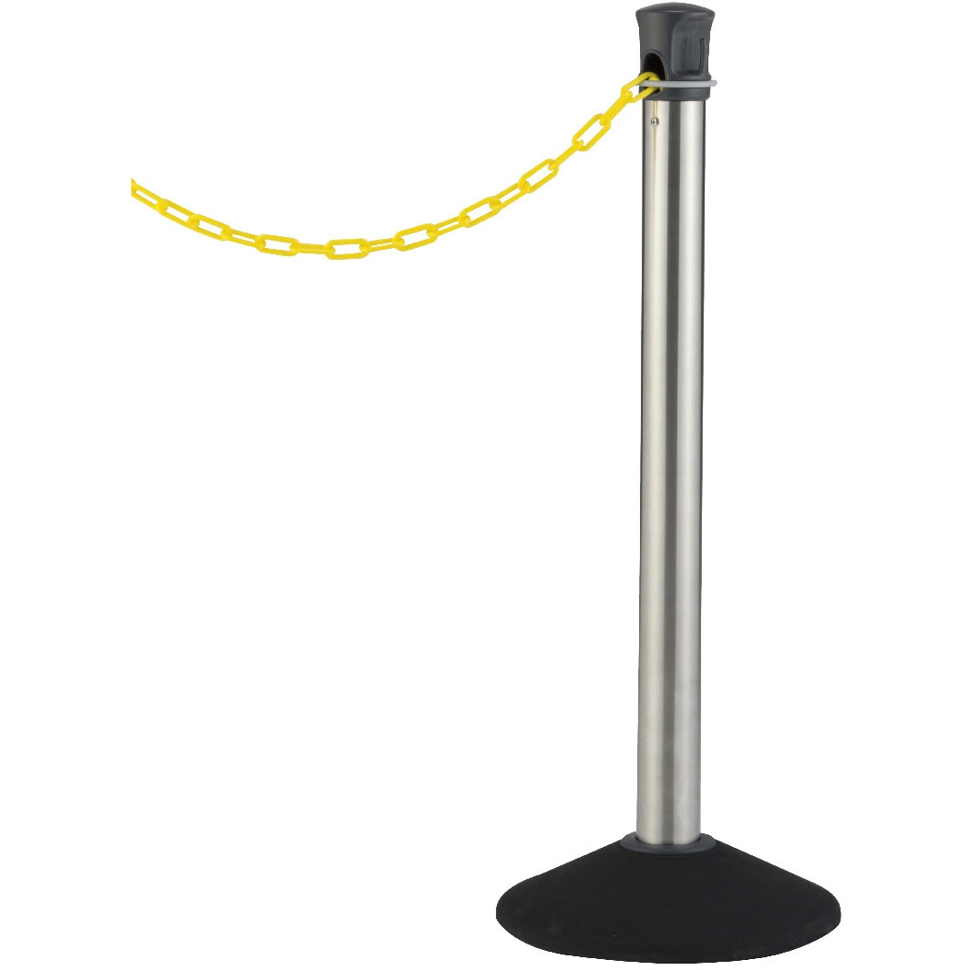 SU-662-100-6 チェーンスタンド プラチェーン テラモト 黄色  1台 SU-662-100-6