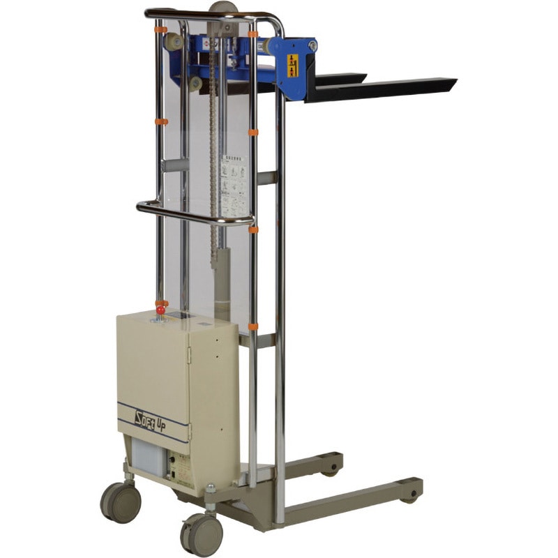 SC-D4-15F サントカー 高揚程バッテリー式(フォーク式) をくだ屋技研 荷重400kg 最低位80(95)mm最高位1500mm  SC-D4-15F 287,910円