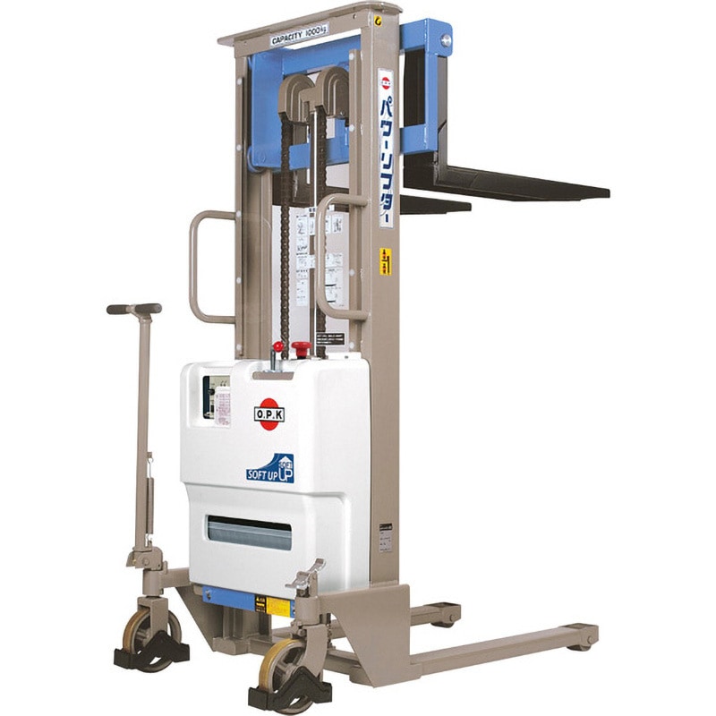 PL-D800-15 バッテリー式パワーリフター スタンダードタイプ をくだ屋技研 荷重800kg 最低位80(97)mm最高位1500mm 355,410円