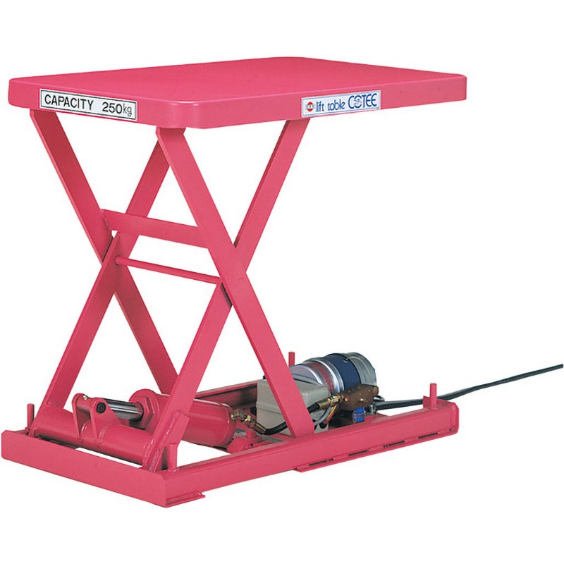 LT-2E50-0507 リフトテーブルコティ LT-Eタイプ をくだ屋技研 荷重500kg 最低位210mm最高位840mm