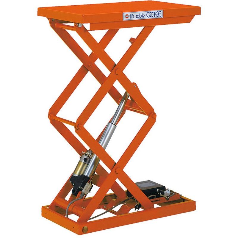 LT-2S10-0509 リフトテーブルコティ LT-Sタイプ をくだ屋技研 荷重100kg 最低位200mm最高位1050mm