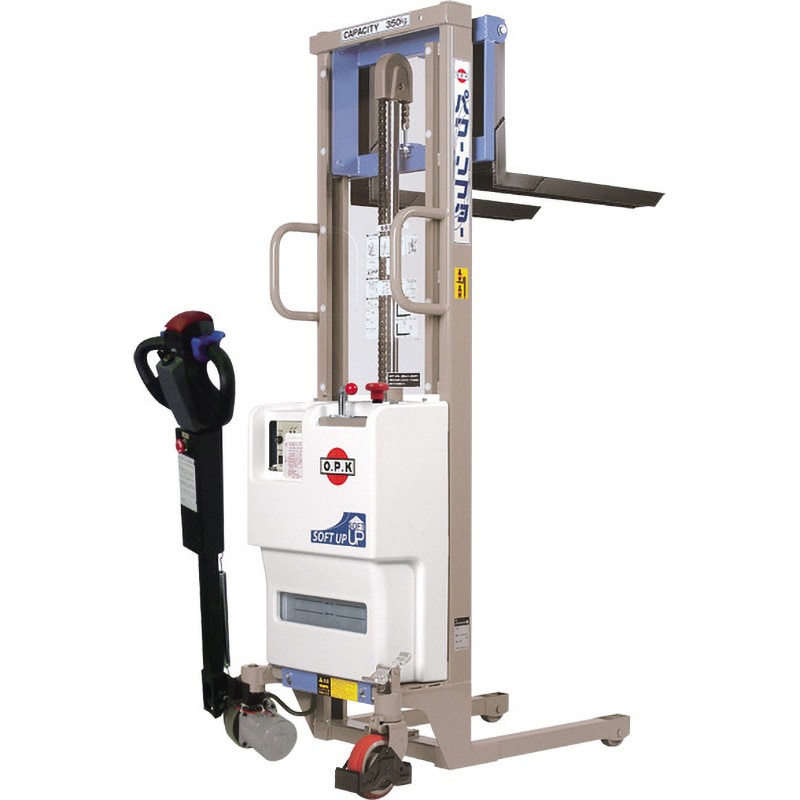 PL-U350-15 自走式パワーリフターU をくだ屋技研 荷重350kg 最低位80(95)mm最高位1500mm