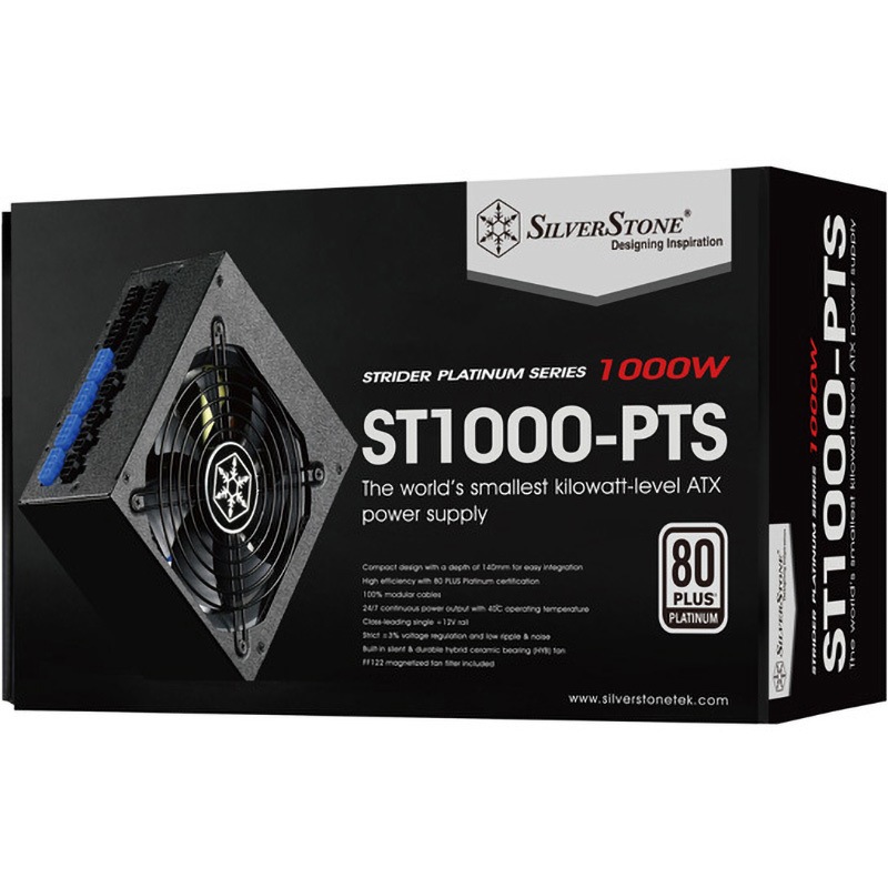SST-ST1000-PTS PC電源(ATX) SILVER STONE(シルバーストーン) 各種認証
