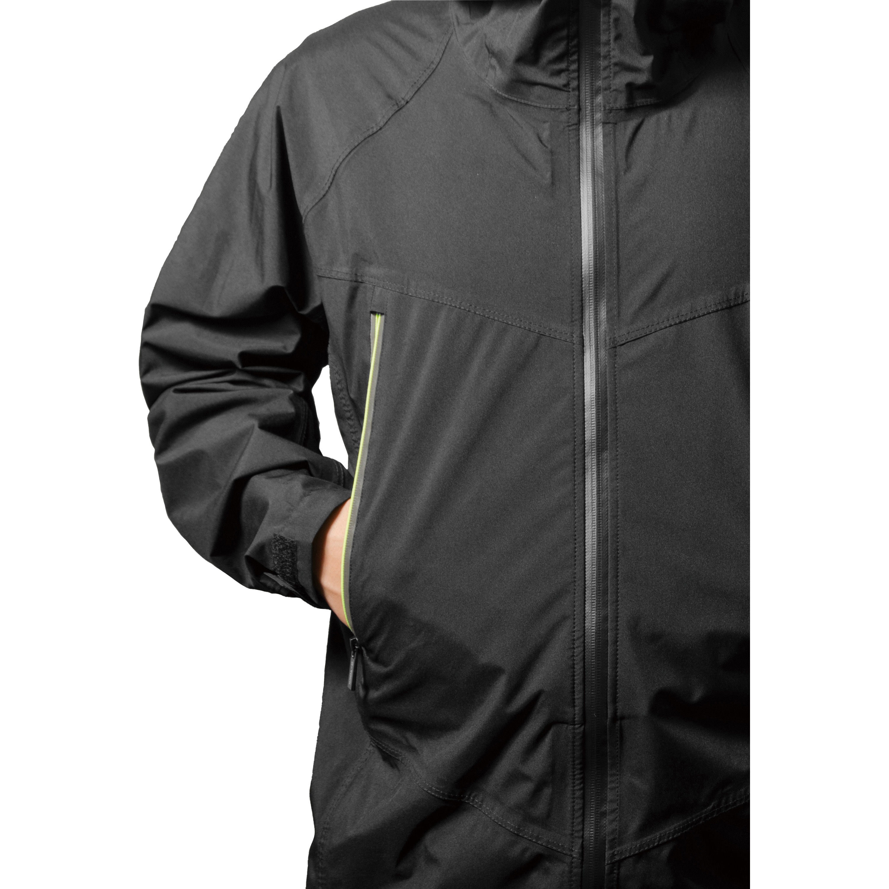 AS-300 アークライトレインスーツ makku ブラック色 サイズLL AS-300