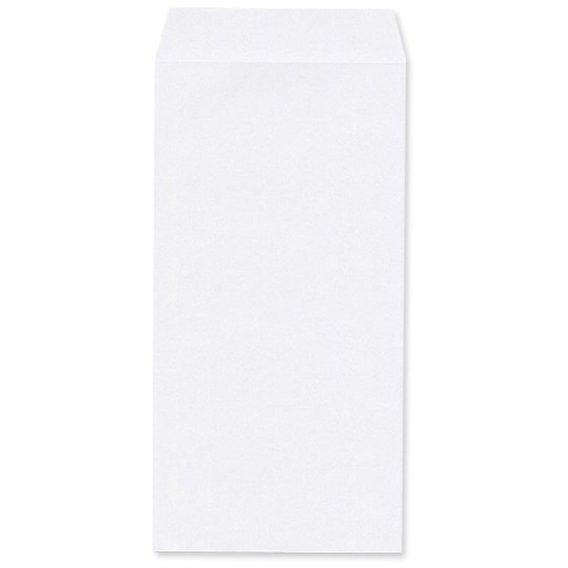 NX1392 透けないコーティング封筒 ケント(〒枠なし・ヨコ貼) ハート(封筒) 白色 A4横3つ折タイプ  1箱(1000枚) NX1392