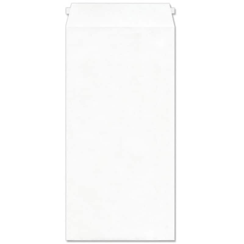 NR5380 透けないコーティング封筒 パステル(〒枠なし・ヨコ貼・テープスチック) ハート(封筒) ホワイト色 A4横3つ折タイプ 1箱(1000枚) NR5380