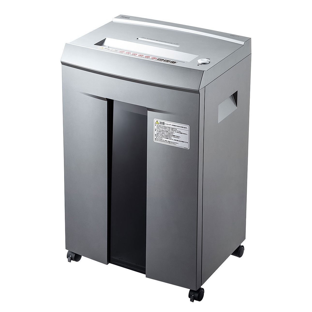 PSD-M4016 ペーパー&CDシュレッダー サンワサプライ ダストボックス容量30L 最大投入幅A4幅400mm奥行310mm高さ628mm  PSD-M4016