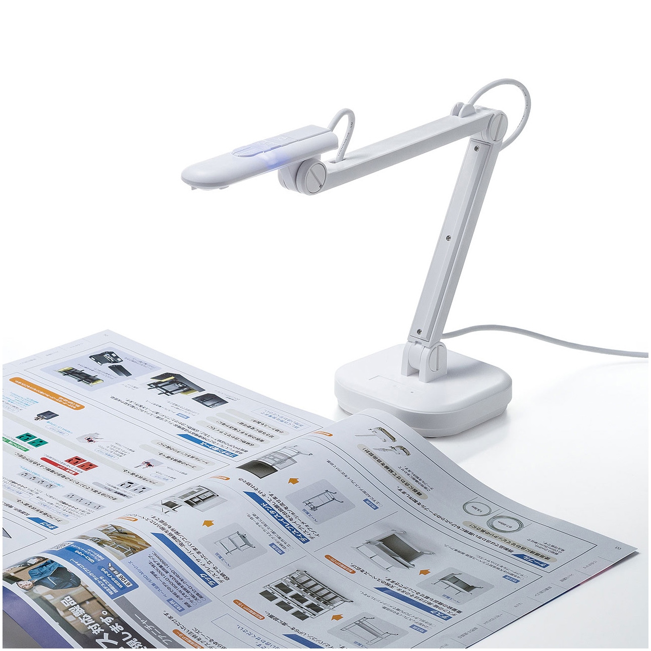 CMS-V46W USB書画カメラ 1個 サンワサプライ 【通販モノタロウ】