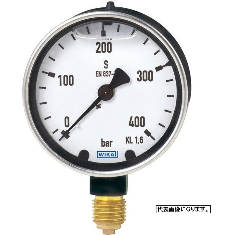 213.40-63-40F グリセリン入圧力計 WIKA 圧力レンジ40MPa - 【通販