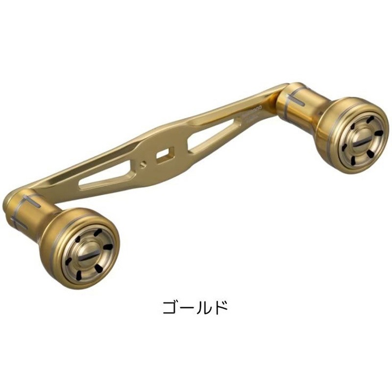 Z*Z様 SHIMANO シマノ 夢屋 アルミシングルハンドル 55mm シマノ純正】 夢屋 アルミシングルハンドル - リール