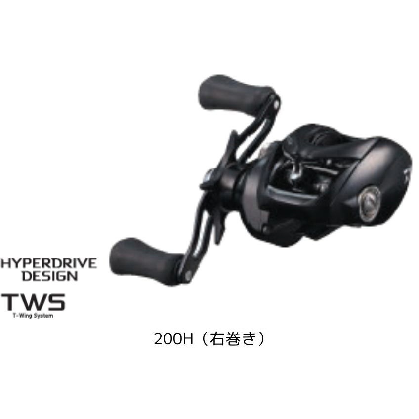 タトゥーラ　TW200H ダイワ ベイトリール 25タトゥーラ TW 200H(右)(200H): リール
