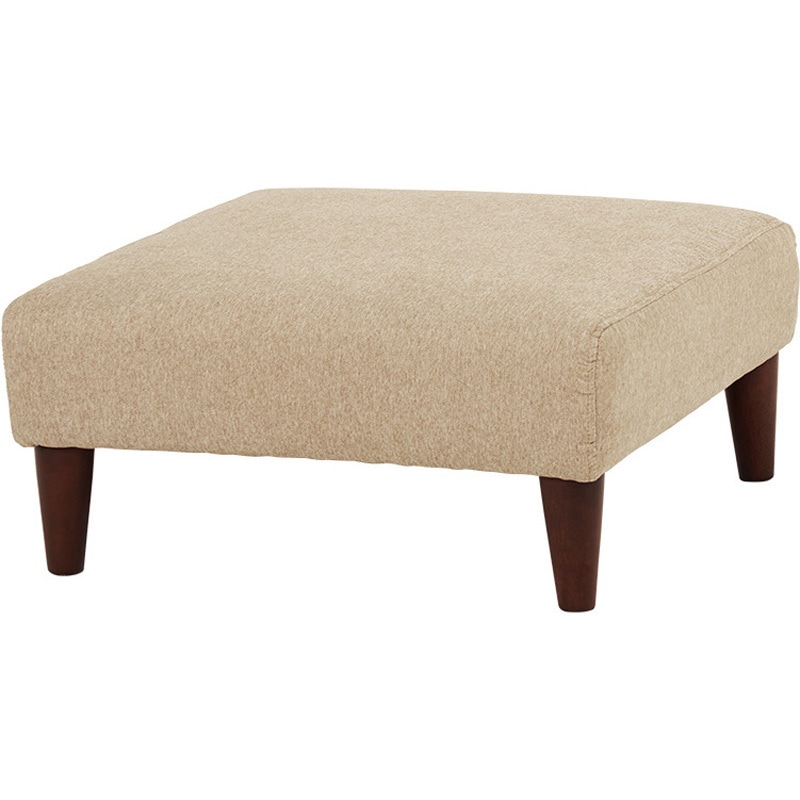フラットOT-BE オットマン 単品 萩原 ベージュ色  1台(1台)