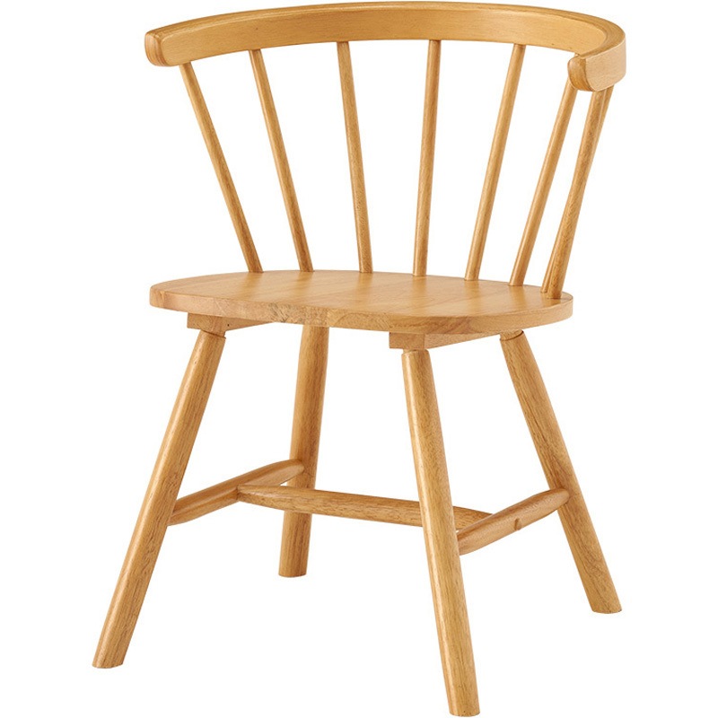 BC-8644LNT-2 ウィンザーチェア 椅子 木製 2脚セット Dタイプ 1セット(2台) 萩原 【通販モノタロウ】