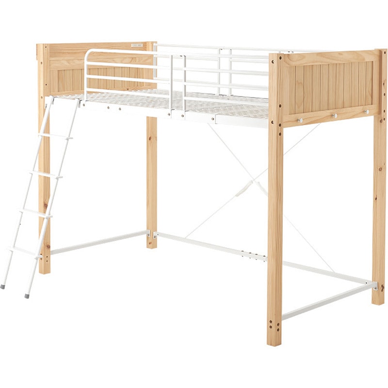 MB-5158NA ロフトベッド ロータイプ ～ ミドルタイプ 高さ137/162 萩原 1台(1台) MB-5158NA 35,087円