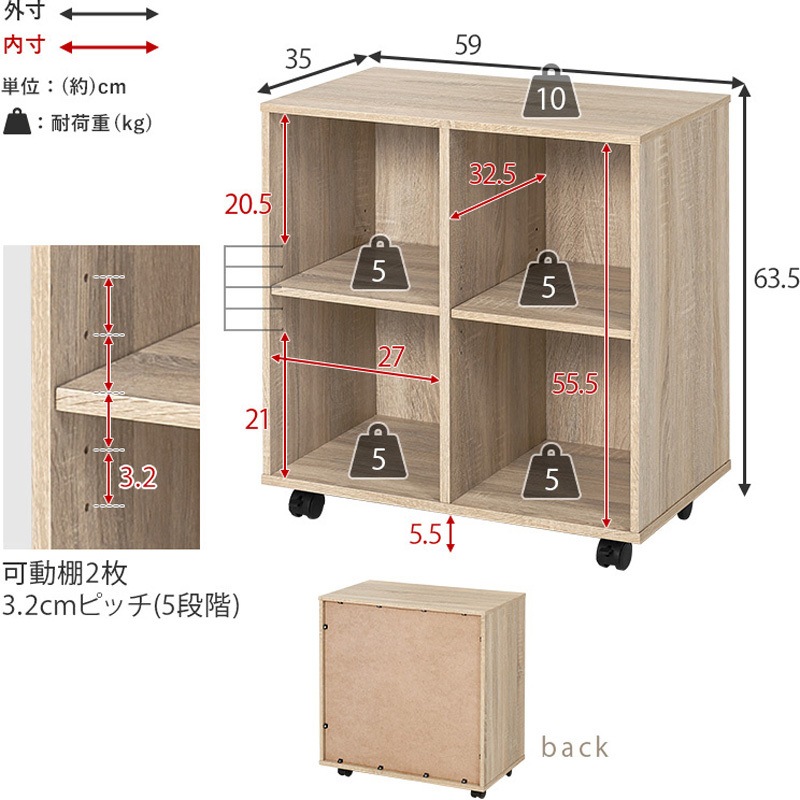 RT-1477NA システムデスク 3点セット 幅105cm 萩原 ナチュラル色  1セット(1セット) RT-1477NA