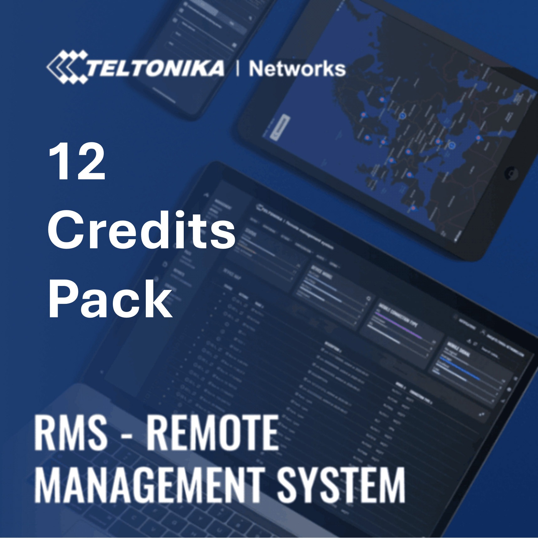 12RMS CREDIT RMS: リモート・マネジメント・システム 12クレジットパッケージ 1台 テルトニカ・ネットワークス 【通販モノタロウ】