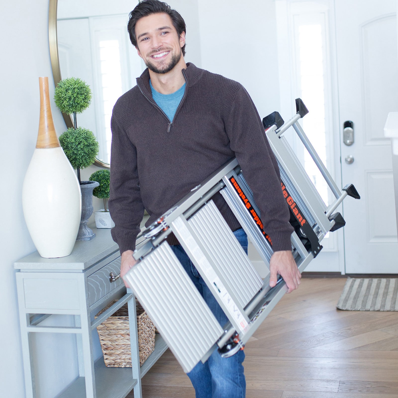 LG-11904 上わく付き作業台 LG ジャンボステップ 1台 長谷川工業