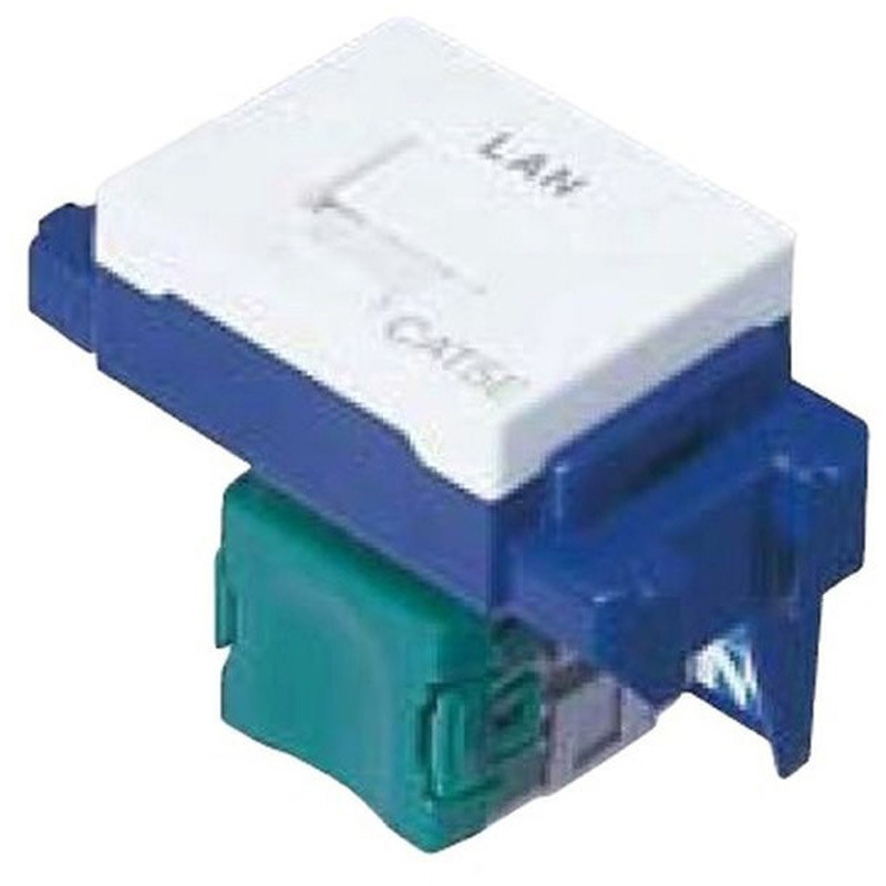 NR3160 ぐっとすシリーズ 情報モジュラジャック 埋込型 CAT5 ミルキーホワイト Panasonic(パナソニック) 極数8極8心