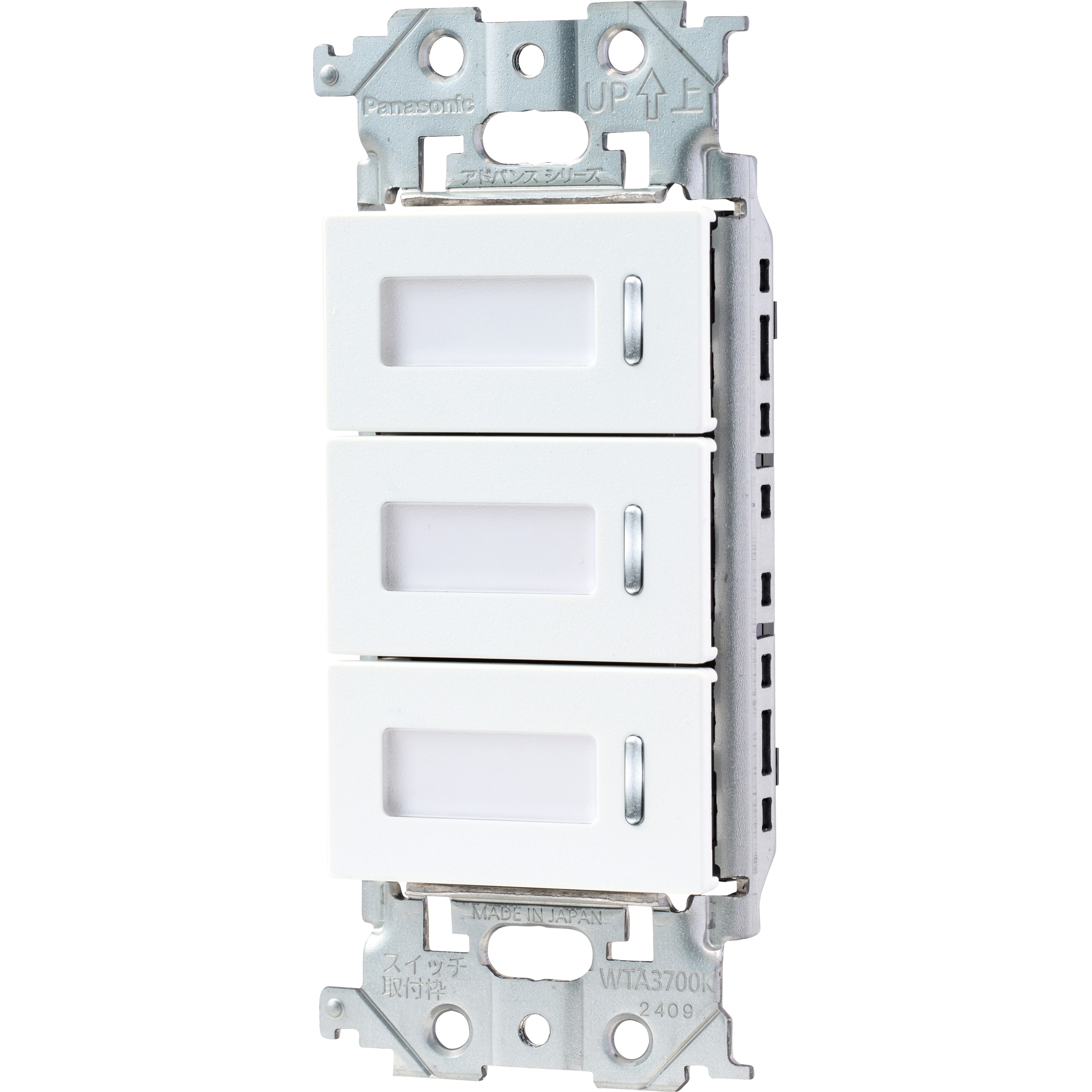 【未使用品】Panasonic WR8503 2線式リモコンスイッチ(3個用) Panasonic パナソニック WR8503 2線式リモコンスイッチ(3コ用