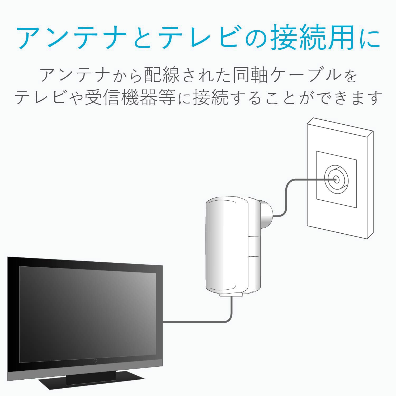 爆買いセール DX antenna FL45CSB2 B テレビコンセントプラグ 4C 5C用 fucoa.cl