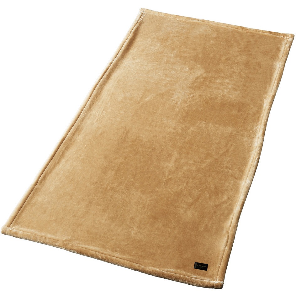 6300069792 CALDO NIDO notte3 敷き毛布 ベージュ シングル ディーブレス 寸法140×200cm